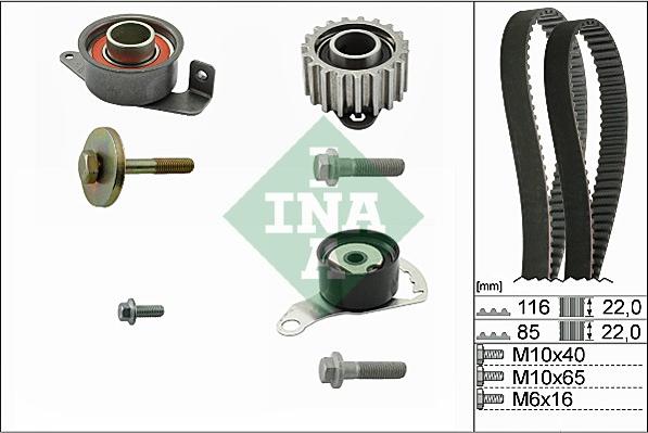 Wilmink Group WG1251281 - Комплект зубчатого ремня ГРМ unicars.by