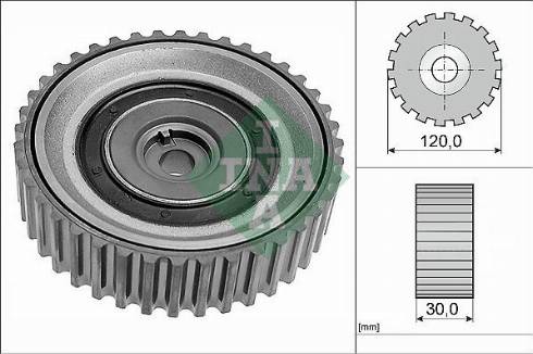 Wilmink Group WG1252986 - Направляющий ролик, зубчатый ремень ГРМ unicars.by