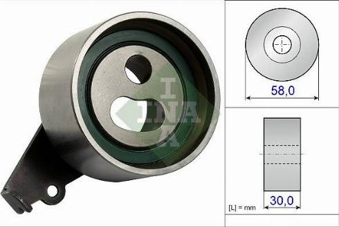 Wilmink Group WG1252499 - Натяжной ролик, зубчатый ремень ГРМ unicars.by