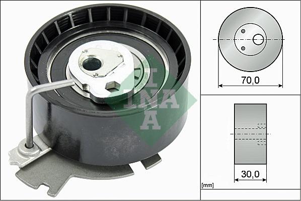 Wilmink Group WG1252459 - Натяжной ролик, зубчатый ремень ГРМ unicars.by