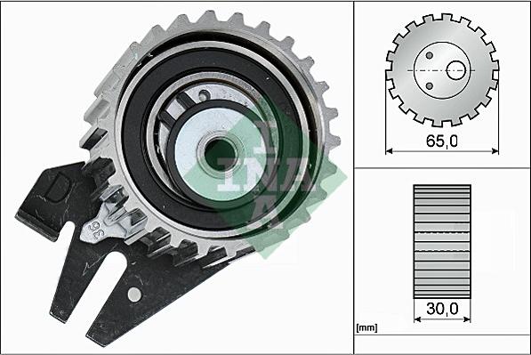 Wilmink Group WG1252643 - Натяжной ролик, зубчатый ремень ГРМ unicars.by