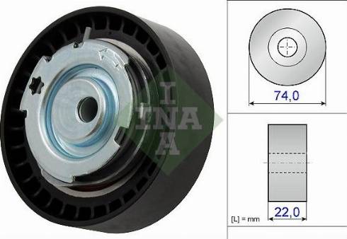 Wilmink Group WG1252663 - Натяжной ролик, зубчатый ремень ГРМ unicars.by