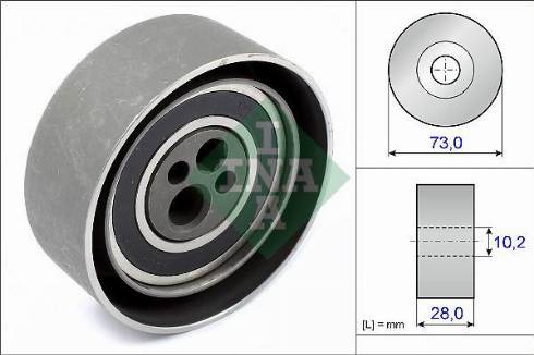 Wilmink Group WG1252111 - Натяжной ролик, зубчатый ремень ГРМ unicars.by