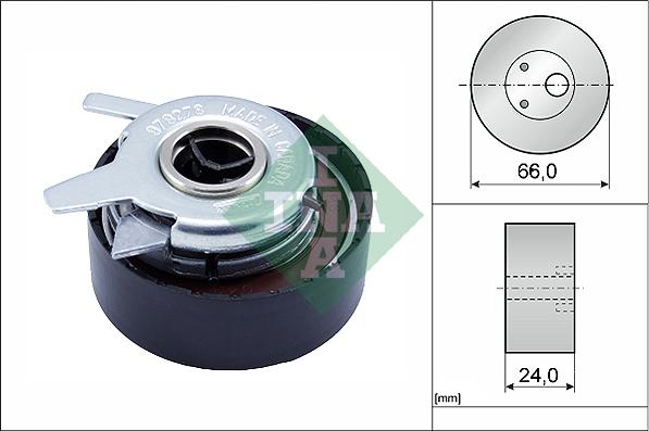 Wilmink Group WG1252266 - Натяжной ролик, зубчатый ремень ГРМ unicars.by