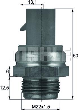 Wilmink Group WG1265984 - Термовыключатель, вентилятор радиатора / кондиционера unicars.by