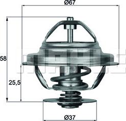 Wilmink Group WG1262710 - Термостат охлаждающей жидкости / корпус unicars.by