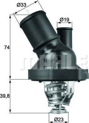 Wilmink Group WG1217638 - Термостат охлаждающей жидкости / корпус unicars.by