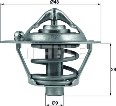 Wilmink Group WG1217861 - Термостат охлаждающей жидкости / корпус unicars.by