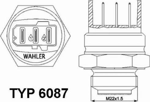 Wilmink Group WG1700195 - Термовыключатель, вентилятор радиатора / кондиционера unicars.by