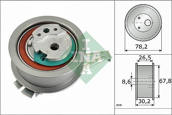 Wilmink Group WG1710102 - Натяжной ролик, зубчатый ремень ГРМ unicars.by