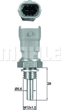 Wilmink Group WG1789653 - Датчик, температура охлаждающей жидкости unicars.by