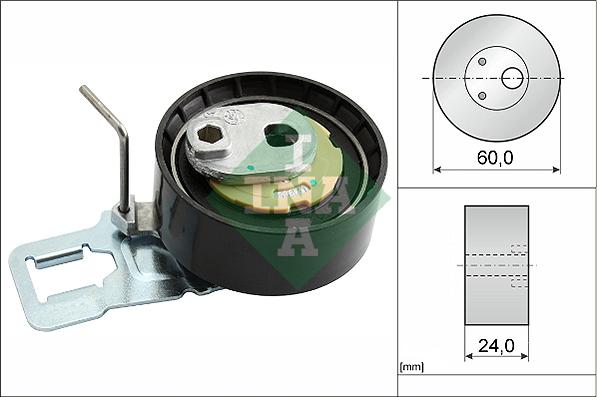 Wilmink Group WG1780539 - Натяжной ролик, зубчатый ремень ГРМ unicars.by