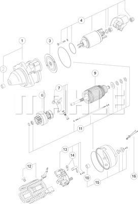 Wilmink Group WG2044941 - Стартер unicars.by