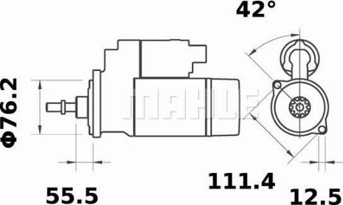 Wilmink Group WG2045411 - Стартер unicars.by