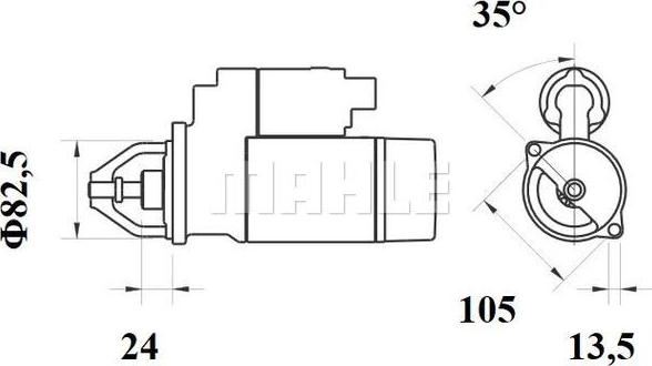 Wilmink Group WG2045009 - Стартер unicars.by