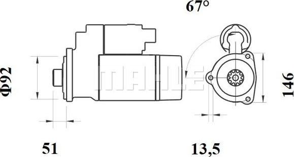 Wilmink Group WG2045392 - Стартер unicars.by