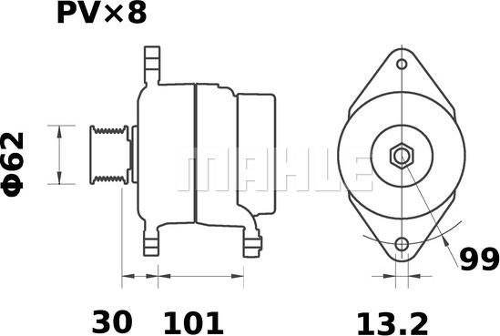 Wilmink Group WG2043542 - Генератор unicars.by