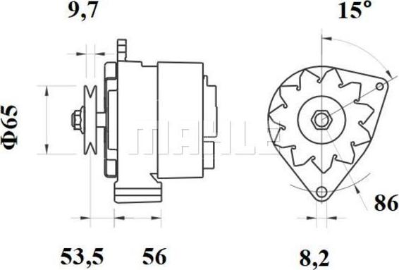 Wilmink Group WG2043655 - Генератор unicars.by