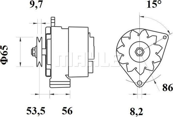 Wilmink Group WG2043656 - Генератор unicars.by