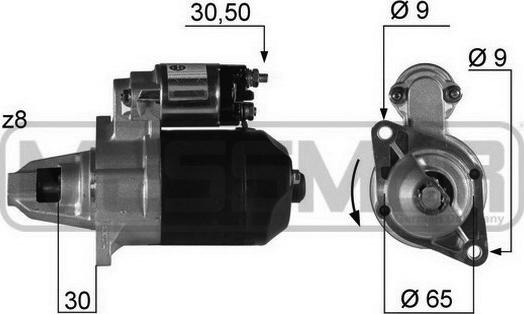 Wilmink Group WG2012865 - Стартер unicars.by