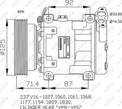 Wilmink Group WG2159568 - Компрессор кондиционера unicars.by