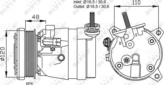 Wilmink Group WG2159509 - Компрессор кондиционера unicars.by