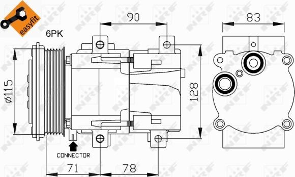 Wilmink Group WG2159141 - Компрессор кондиционера unicars.by