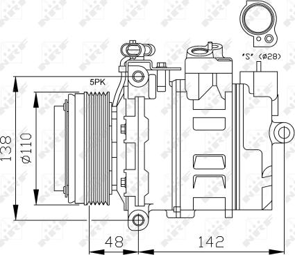 Wilmink Group WG2159147 - Компрессор кондиционера unicars.by