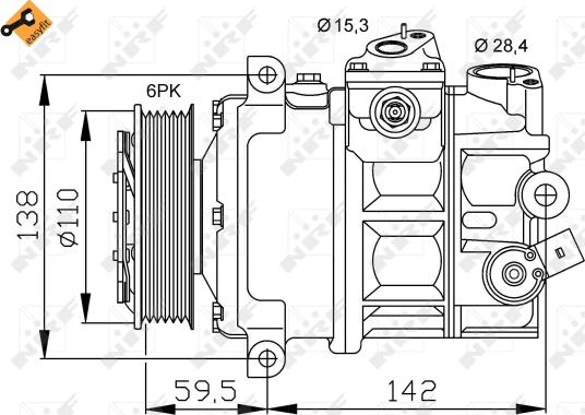 Wilmink Group WG2159167 - Компрессор кондиционера unicars.by