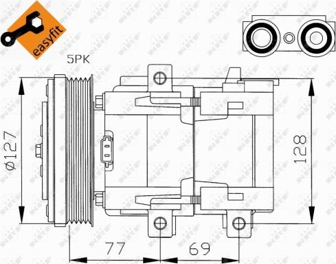 Wilmink Group WG2159108 - Компрессор кондиционера unicars.by