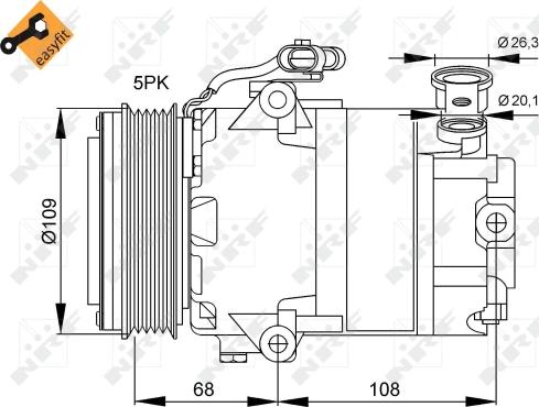 Wilmink Group WG2159119 - Компрессор кондиционера unicars.by