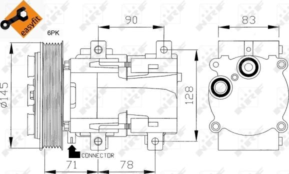 Wilmink Group WG2159122 - Компрессор кондиционера unicars.by