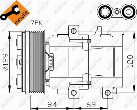 Wilmink Group WG2159354 - Компрессор кондиционера unicars.by