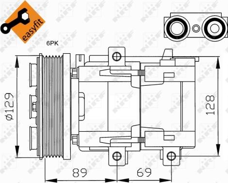 Wilmink Group WG2159221 - Компрессор кондиционера unicars.by