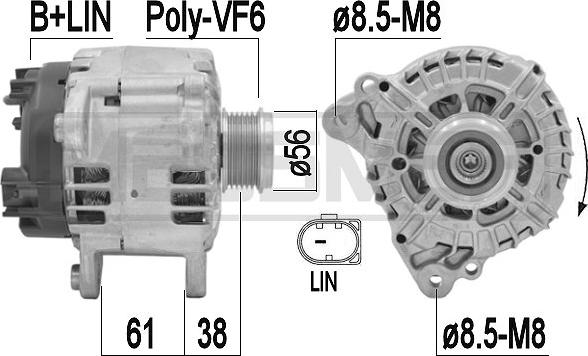 Wilmink Group WG2150845 - Генератор unicars.by