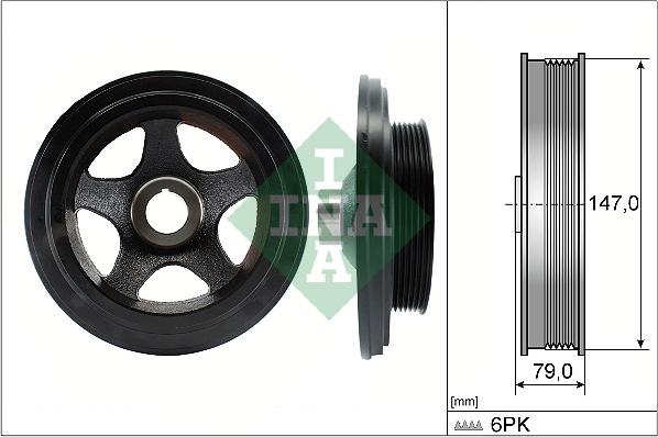 Wilmink Group WG2101394 - Шкив коленчатого вала unicars.by