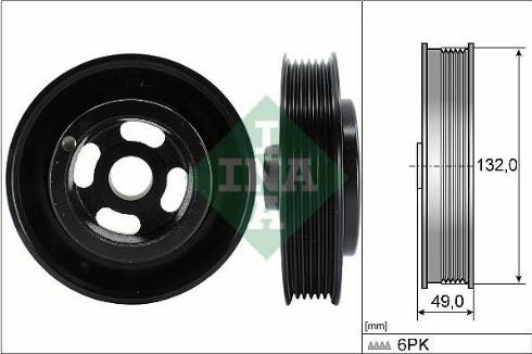 Gates 7845-20145 - Шкив коленчатого вала unicars.by