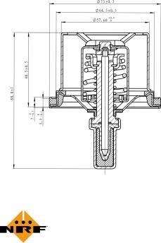 Wilmink Group WG2184655 - Термостат охлаждающей жидкости / корпус unicars.by