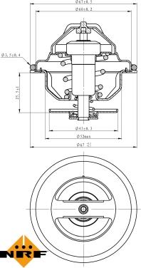 Wilmink Group WG2184795 - Термостат охлаждающей жидкости / корпус unicars.by