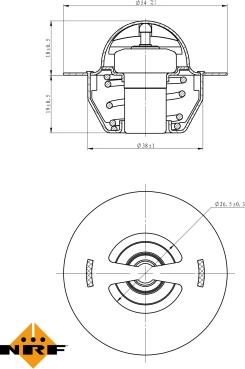 Wilmink Group WG2184748 - Термостат охлаждающей жидкости / корпус unicars.by