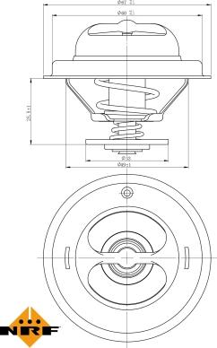 Wilmink Group WG2184742 - Термостат охлаждающей жидкости / корпус unicars.by