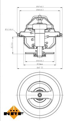 Wilmink Group WG2184789 - Термостат охлаждающей жидкости / корпус unicars.by