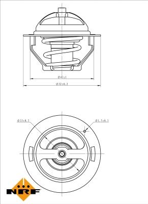 Wilmink Group WG2184786 - Термостат охлаждающей жидкости / корпус unicars.by