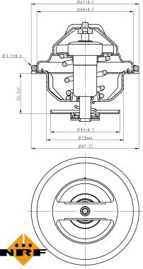 Wilmink Group WG2184721 - Термостат охлаждающей жидкости / корпус unicars.by