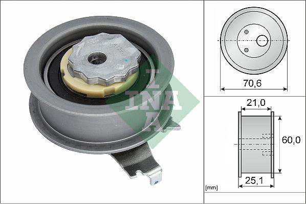 Wilmink Group WG2171310 - Натяжной ролик, зубчатый ремень ГРМ unicars.by