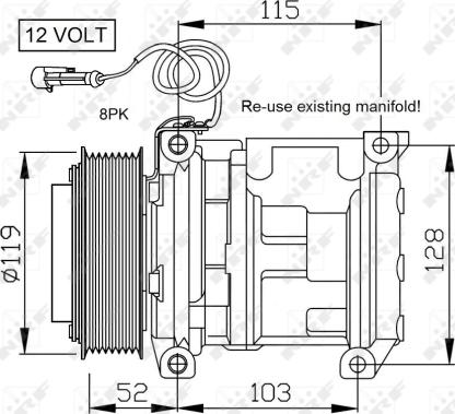 Wilmink Group WG2260586 - Компрессор кондиционера unicars.by