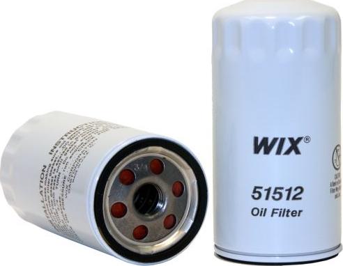 WIX Filters 51512 - Масляный фильтр unicars.by