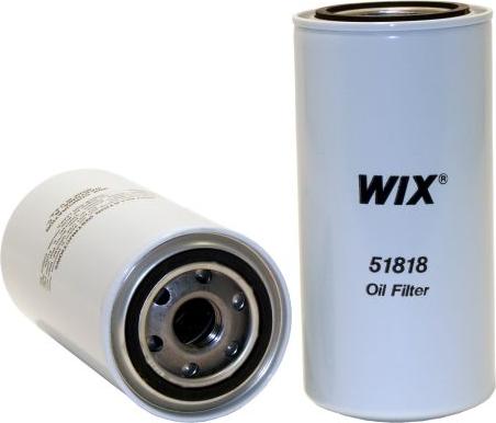 WIX Filters 51818 - Фильтр, система рабочей гидравлики unicars.by