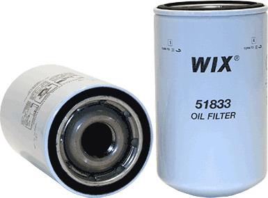 WIX Filters 51833 - Масляный фильтр unicars.by