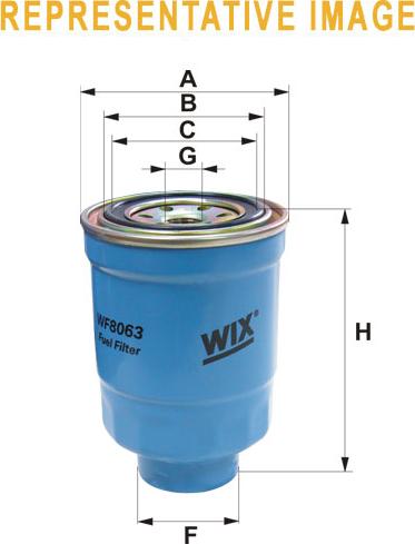 WIX Filters WF10216 - Топливный фильтр unicars.by